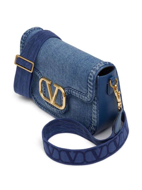 borsa a spalla locò in denim Valentino Garavani | 4W0B0N20KBQYW1